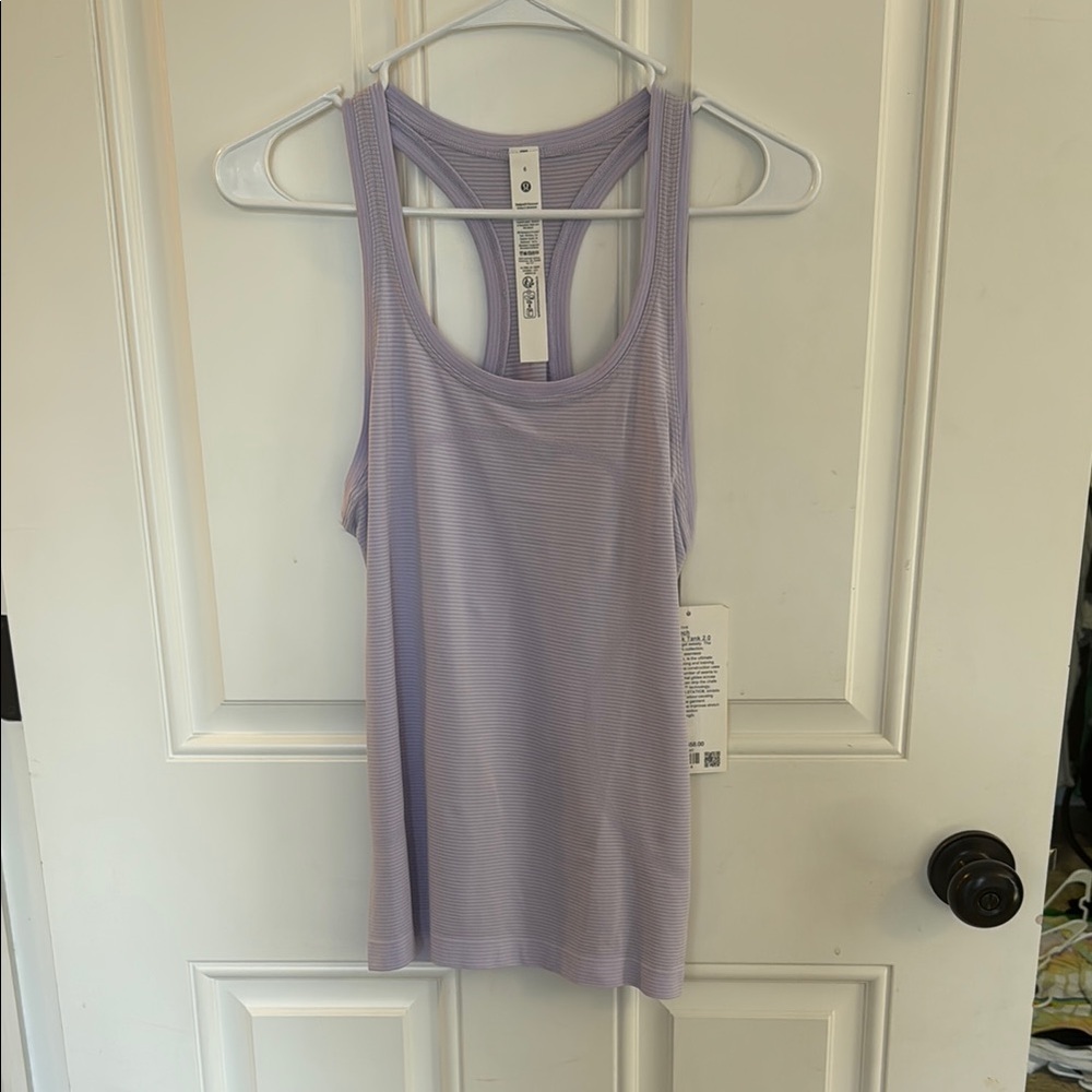 Lululemon Athletica Purple Fitted Sleeveless Tank